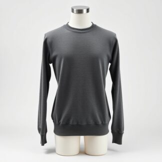 Classic Crew-Neck Sweatshirt — Charcoal