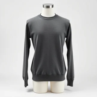 Classic Crew-Neck Sweatshirt — Charcoal