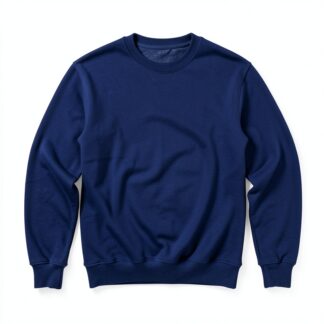 Classic Crew-Neck Sweatshirt — Navy
