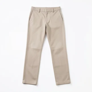 Slim Fit Chino Trousers — Stone