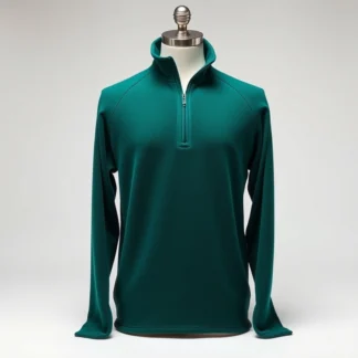 Quarter-Zip Fleece — Forest Green (Parent)