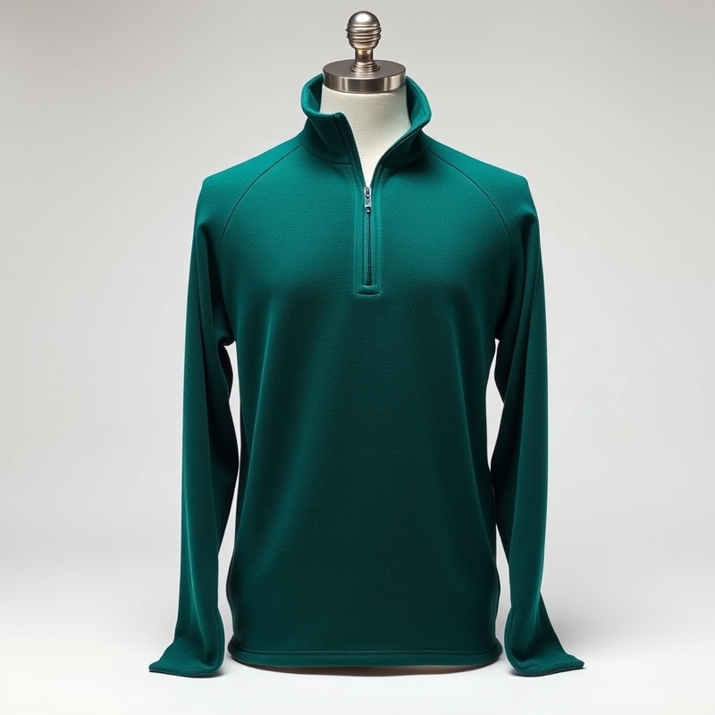 Quarter-Zip Fleece β Forest Green