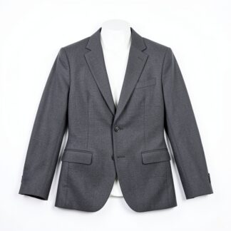 Tailored Blazer — Charcoal Grey