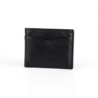 Leather Card Holder — Black