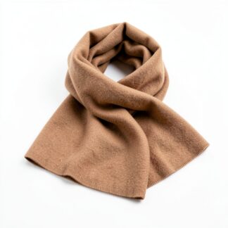 Merino Wool Scarf — Camel