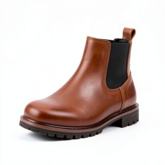 Waterproof Chelsea Boot — Cognac