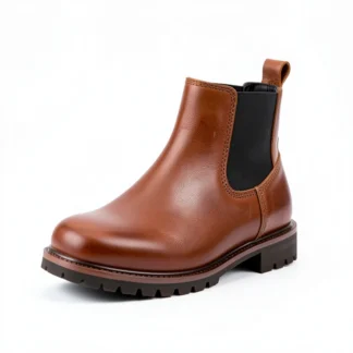 Waterproof Chelsea Boot — Cognac